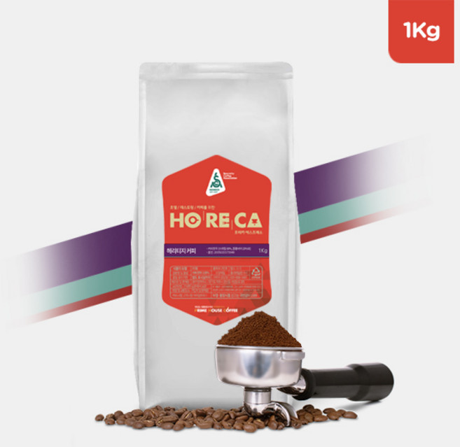 호레카 헤리티지 원두커피 1kg, 홀빈 (분쇄안함), 없음, 1개