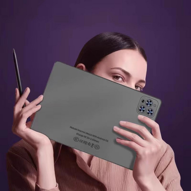 가성비 태블릿 가정 인터넷 강의 차량 듀얼 인강용 고화질 안드로이드, 2. 블랙 14인치, 16G+512G, 패키지 2