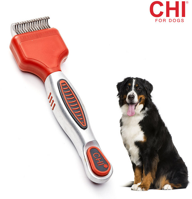 CHI 언더코트 레이크 강아지 애견 반려견 브러쉬, 1개