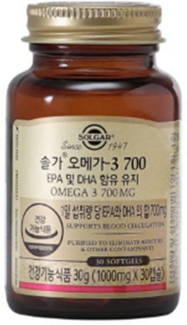 솔가 오메가-3 700, 30정, 1개