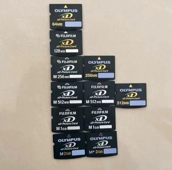 오래된 카메라용 XD 메모리 GB 카드 올림푸스 후지 호환 XD 카드 64MB, 2GB, 공식 표준 패키지, 1GB