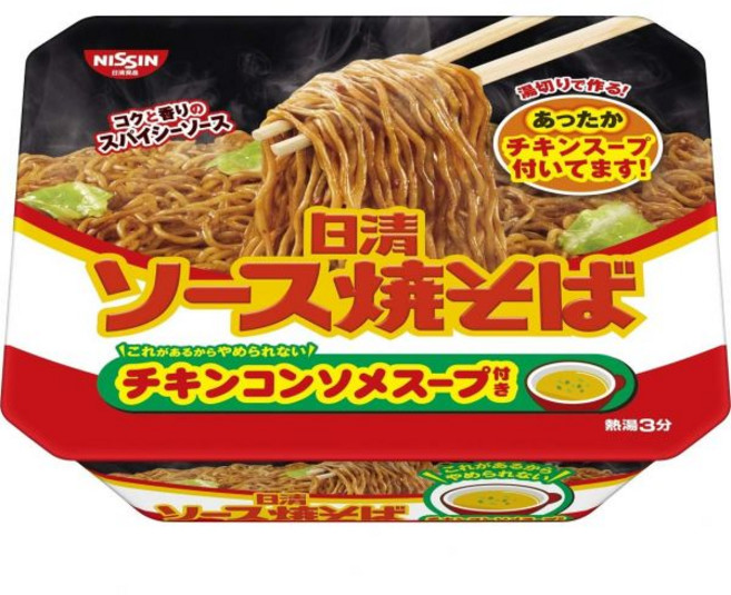 일본컵라면 닛신식품 야끼소바 104g x 12개 세트, 상품선택