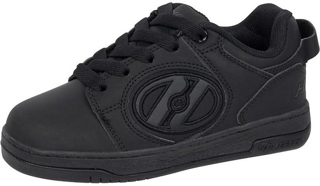 Heelys 보이저 운동용 스케이트 슈즈 성인 청소년 및 아동용 빅 키드 블랙 473657