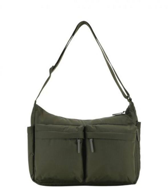 [정품 보증] 유니클로 멀티 포켓 숄더백 올리브