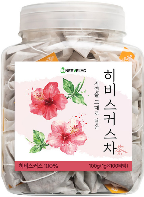 이너블릭 히비스커스차, 1g, 100개입, 1개