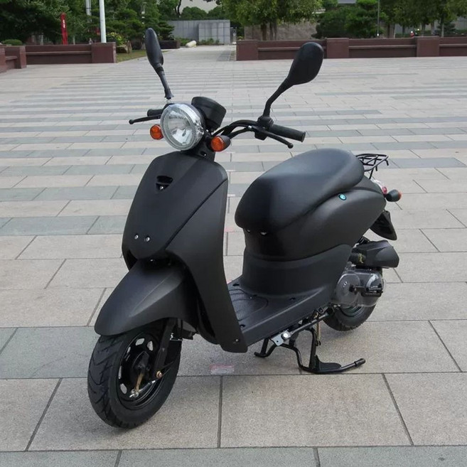 스쿠터 50cc 바이크 클래식 미니 배달용, B. 검은 기화기 버전