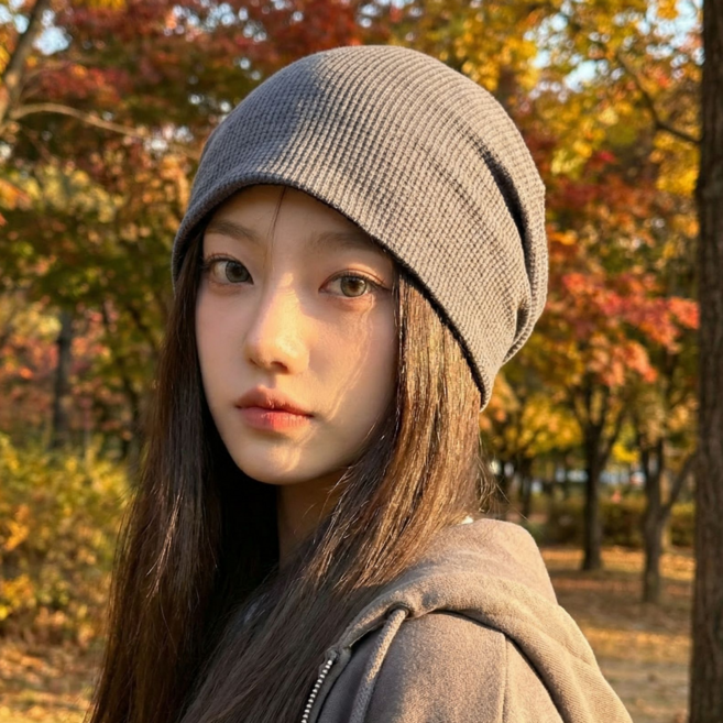 어반픽스 사계절 매쉬 소프트 비니 두건 남녀 공용 비니 모자