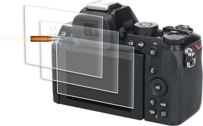 니콘 Z50II 액정 강화유리 방탄필름 3매, 3개, NIKON Z50II