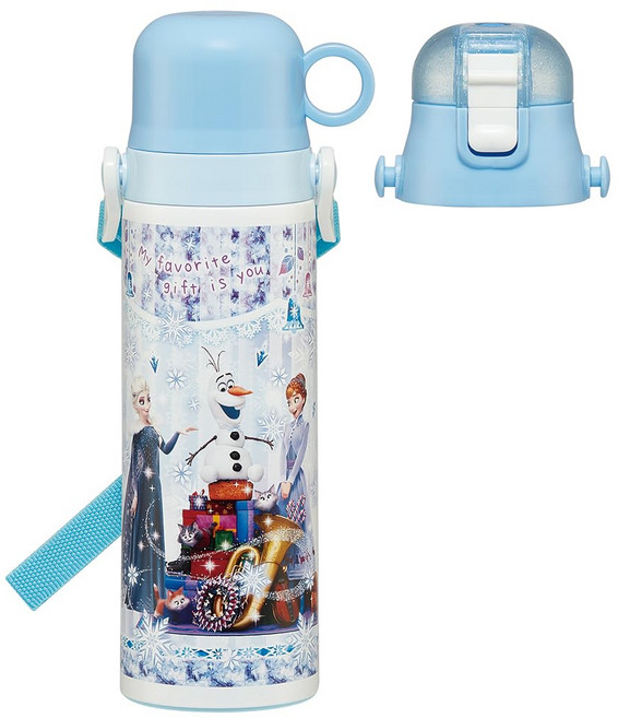 (Skater) 2way 580ml 570ml 스케이터 어린이용 스테인레스수통 직접 마시기 컵, 1개