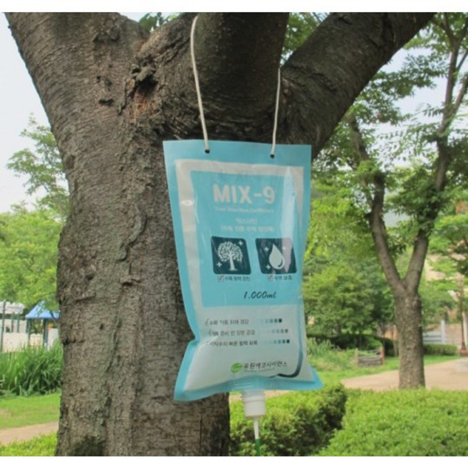 [유원에코팜] 수목 수액영양제 믹스나인 1 000ml, 1세트, 1L