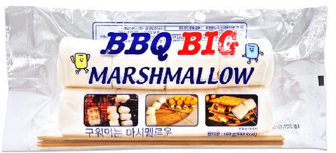구워먹는 마시멜로우 BBQ마시멜로우 160g, 1개