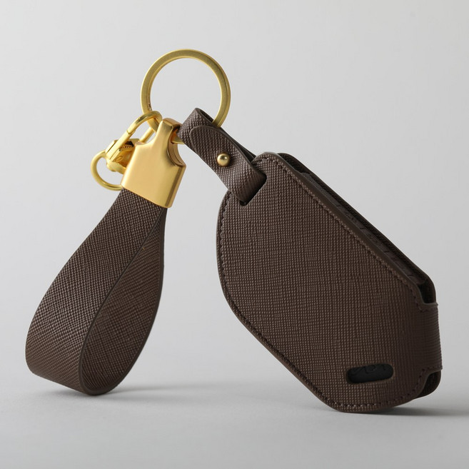 [무료각인]기아 호환 더뉴모닝 쏘렌토MQ4 K5 K8 더뉴스포티지 EV3 EV4 카니발4세대 차키케이스 스마트 키홀더 사피아노가죽 키커버, 기아I 7버튼(각인불가), 마롱초콜렛