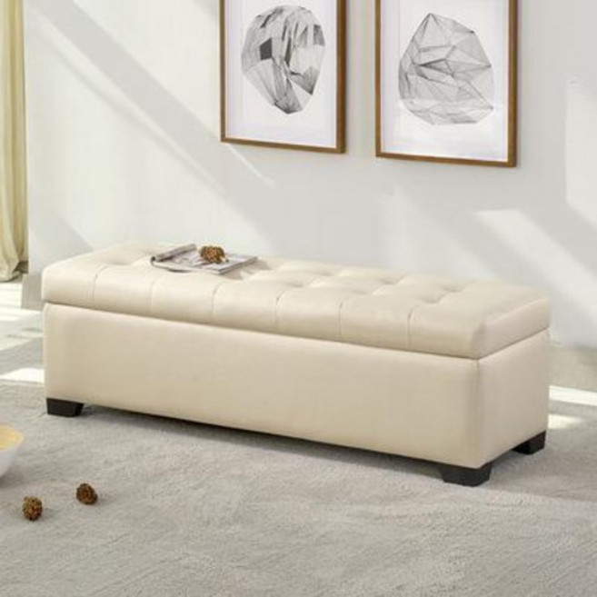 벤치수납의자 1인용 원룸 2인용 테크니컬 패브릭 수납 소파 벤치 신발 샵 신어보고 의자와 바꿔 신어보는 의류 숍 벤치 슬라이드 수납, 15 110x45x40 센티미터, 1개