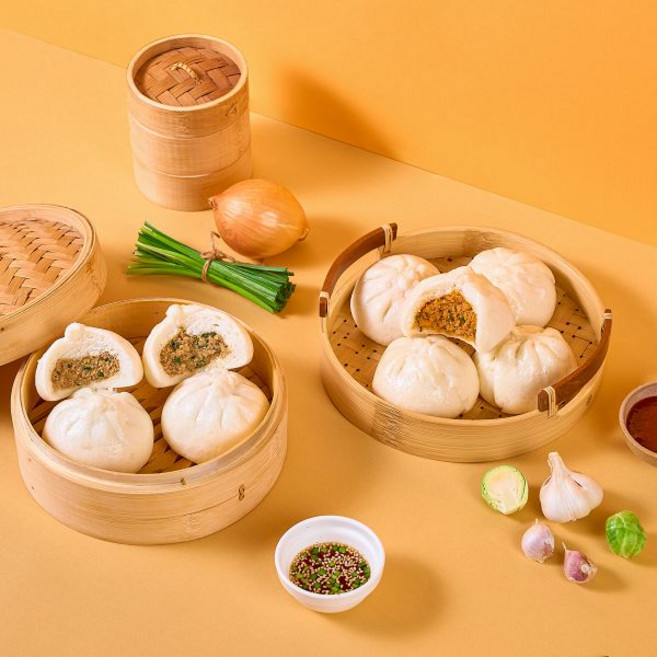 신세계푸드 올바르고반듯한 찐빵 90g x 4개입 4개 양념 갈비 / 매콤 제육 올반, 매콤제육찐빵 4개