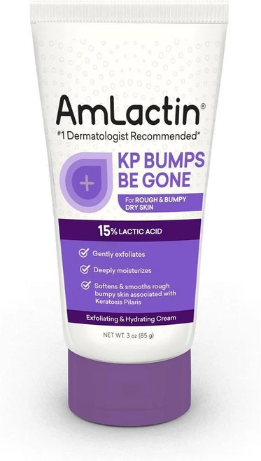 AmLactin 암락틴 KP 범프 비 곤 익스폴리에이터 앤 하이드레이팅 크림, 2개, 85g - 쿠팡
