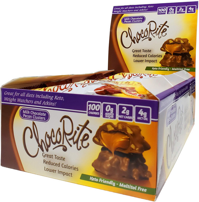 초코라이트 초코라이트 피칸 클러스터 18온스 ChocoRite ChocoRite Pecan Cluster 18 Ounce, 1개
