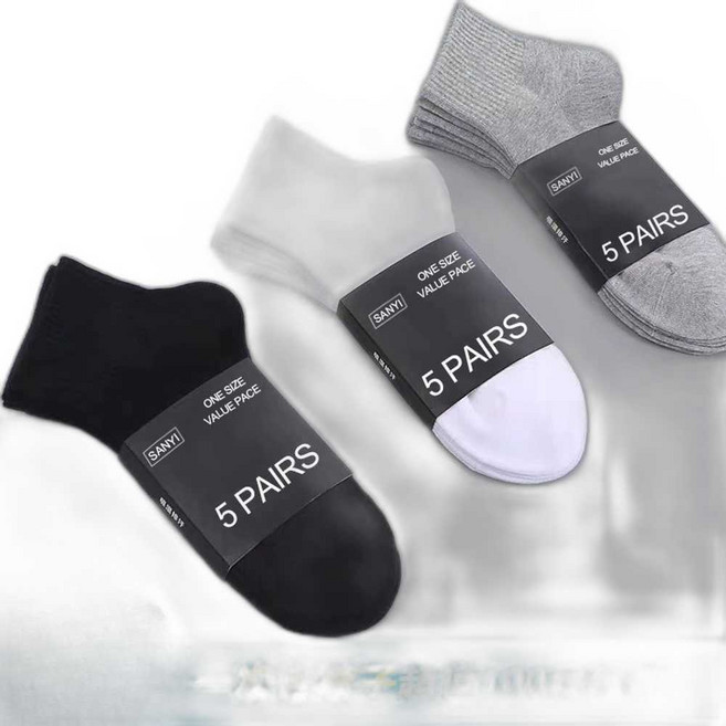 일회용 양말 100켤레 사계절 스포츠 갈아신는 면양말, 10. 스포츠 검은색 양말 100 36-43, 10. 스포츠 검은색 양말 100 36-43, 1개