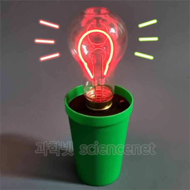 (보보키트)전구 네온조명등 만들기(건전지형) 건전지포함, 1개