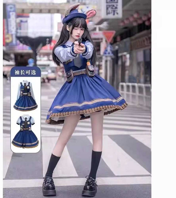 헤디에브리 코스프레 토끼 경찰 졸업사진코스프레 코스튬 코스프레 졸업사진컨셉 할로윈