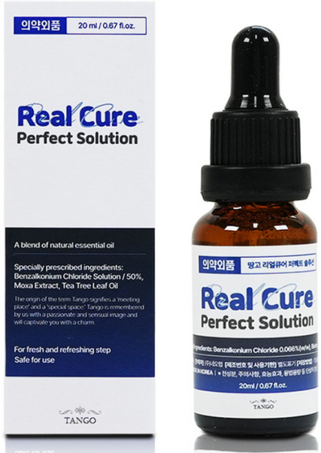땅고 리얼큐어 퍼펙트 솔루션 풋케어, 1개입, 1개, 20ml