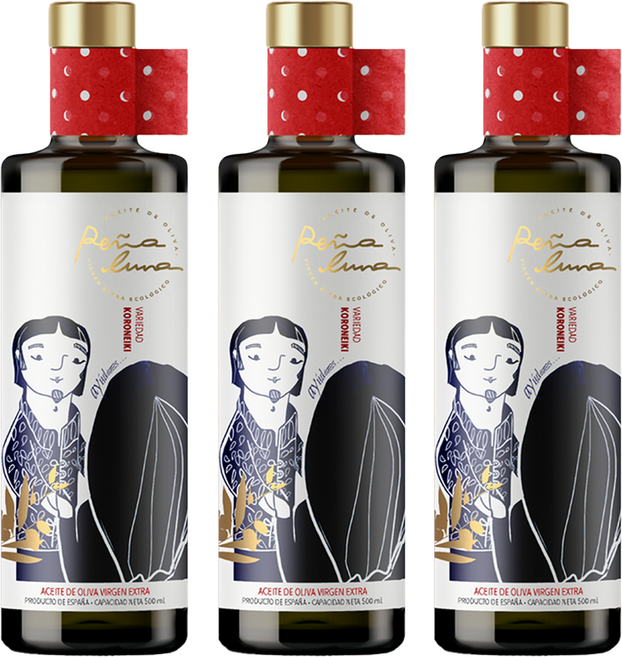 코로네이키 페나루나 엑스트라버진 올리브오일 (에어캡포장), 3개, 500ml