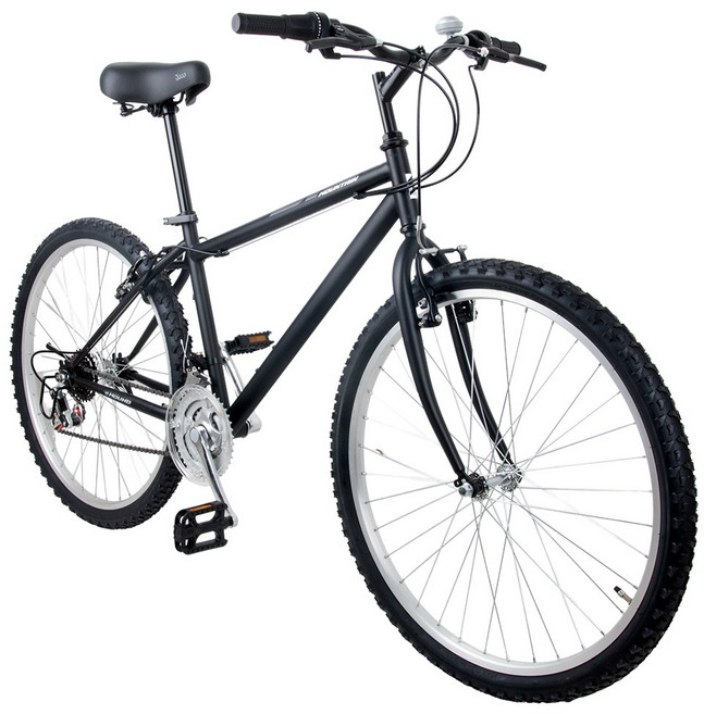 [삼천리자전거] 빅마운틴 26 생활형 MTB 21단 통학 출퇴근용 성인 학생 자전거 155~175cm, 블랙, 1개, 170cm, 완전조립
