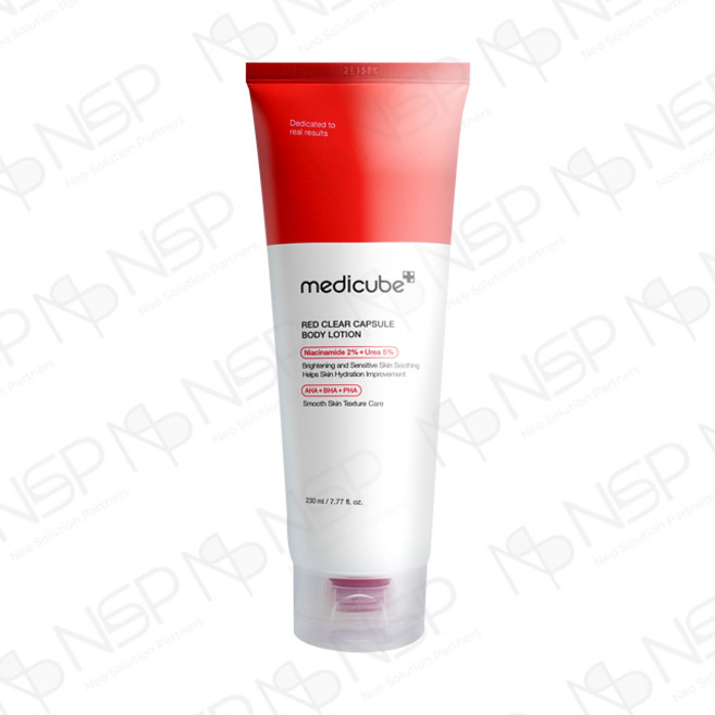 메디큐브 레드 클리어 캡슐 바디로션 230ml, 1개