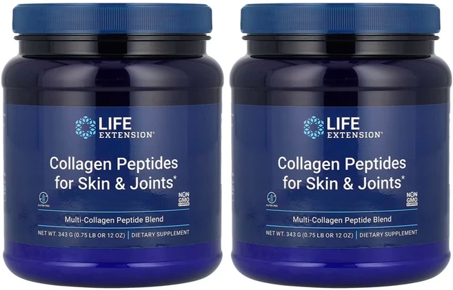 라이프익스텐션 콜라겐 펩타이드 파우더 343g 분말 Collagen 2개 - 쿠팡