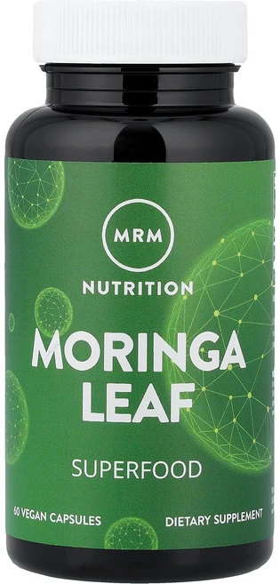 MRM Nutrition 엠알엠뉴트리션 모링가 리프 600mg 60 캡슐 영양제 건강보조식품, MRM Nutrition 엠알엠뉴트리션 모링가 리프 6, 1개, 60정 - 쿠팡