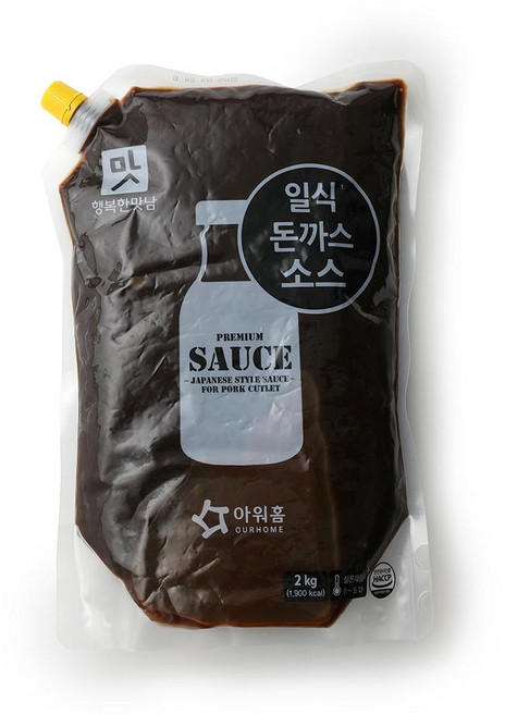 행복한맛남 일식 돈까스 소스, 3개, 2kg
