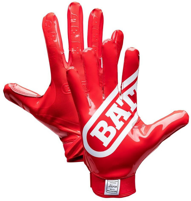 Battle 울트라 스틱 프로 스타일 미식축구 리시버 장갑 어덜트, Adult Medium, 1개