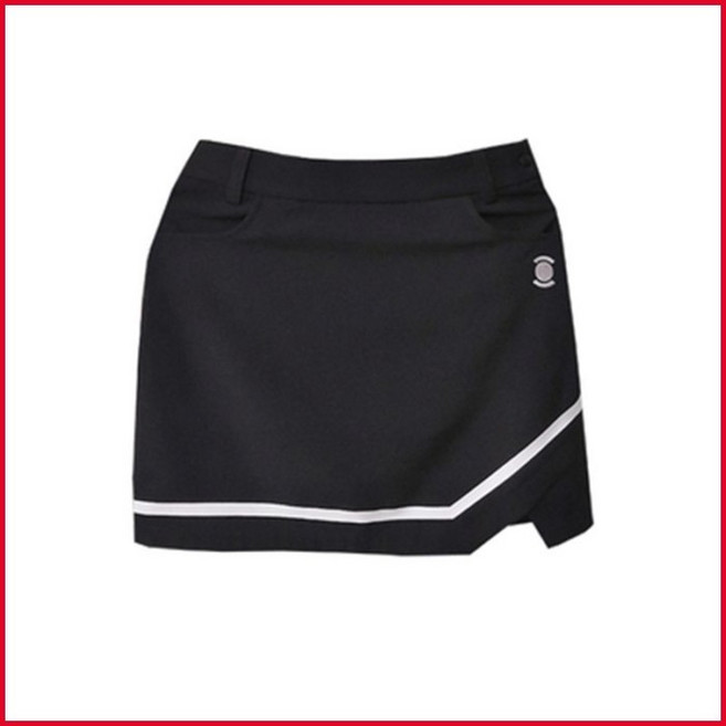 le coq sportif 高爾夫套裝 修身顯瘦 速乾吸濕 上衣 包臀裙, 1個, 黑色