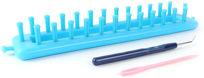 마마니트 니팅룸 사각 24cm 뜨개질도구 3종 세트, 혼합색상, 1세트