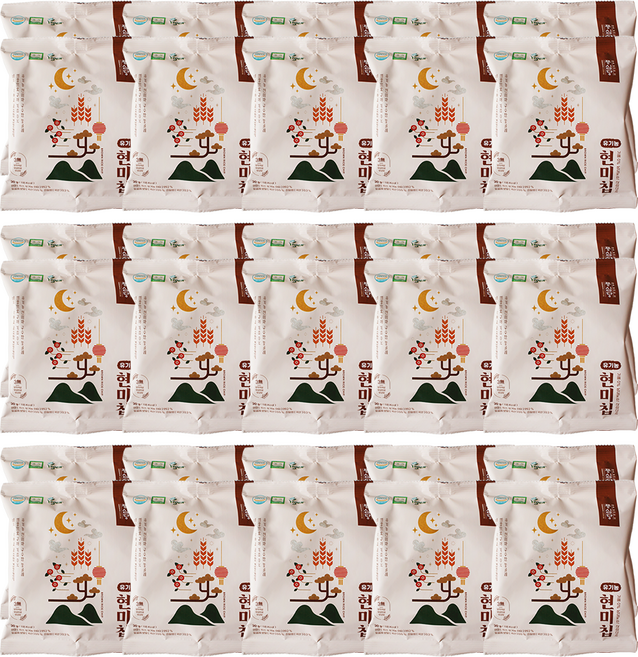 풍심당 유기농 쌀과자 현미칩 30g 부모님 어린이 간식 10개 30개