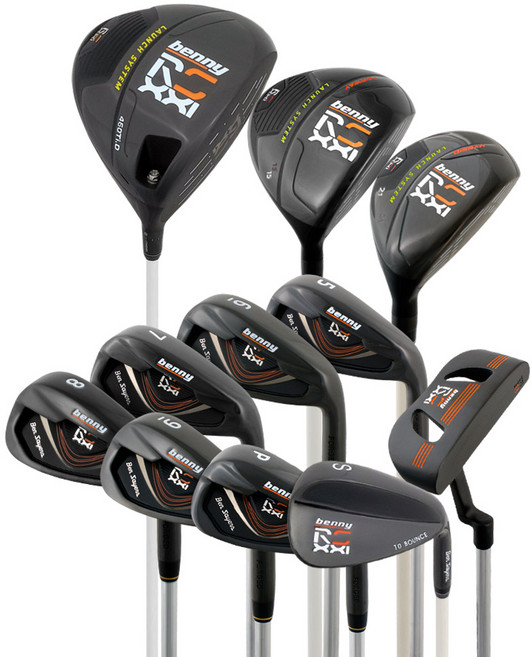 2026 벤세이어스 Ai 퍼포먼스 RS21 Ti 피팅 남여 고반발 골프채풀세트+휠 캐디백세트, 남성용-경량스틸, 남성용-스틸