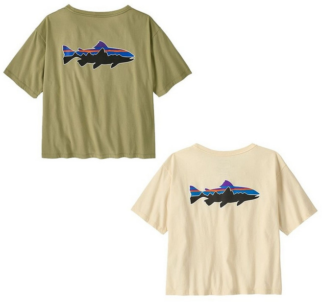 [백화점 정품] 파타고니아 YDP 우먼즈 피츠로이 트라우트 이지 컷 티셔츠 37851R5