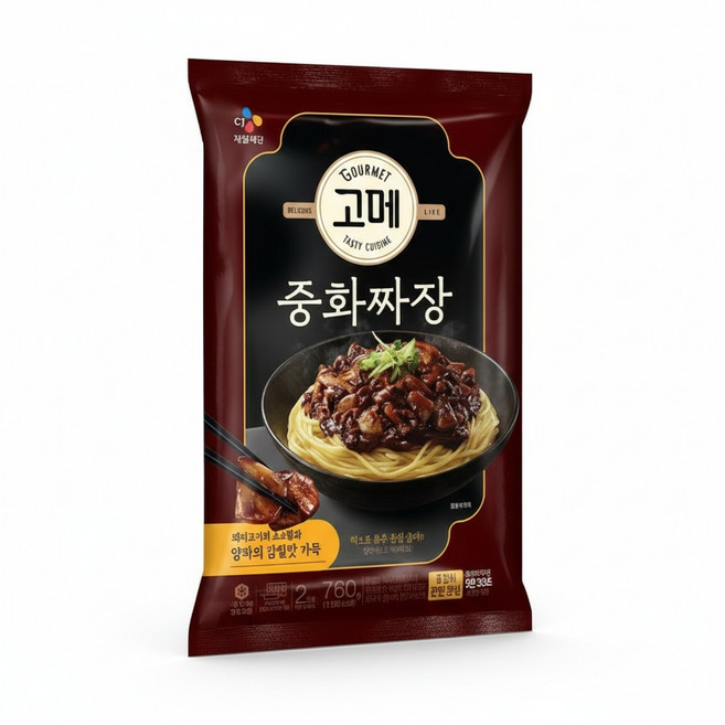 Gourmet 고메 중화 짜장 760g x 4, 4개