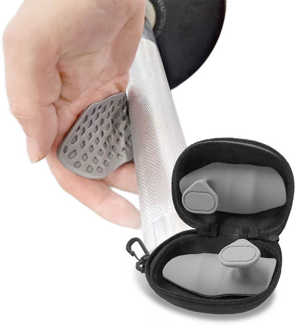 깔끔더하기 헬스 미끄럼방지 손바닥 패드 논슬립 굳은살방지 반장갑, 그레이, 1세트