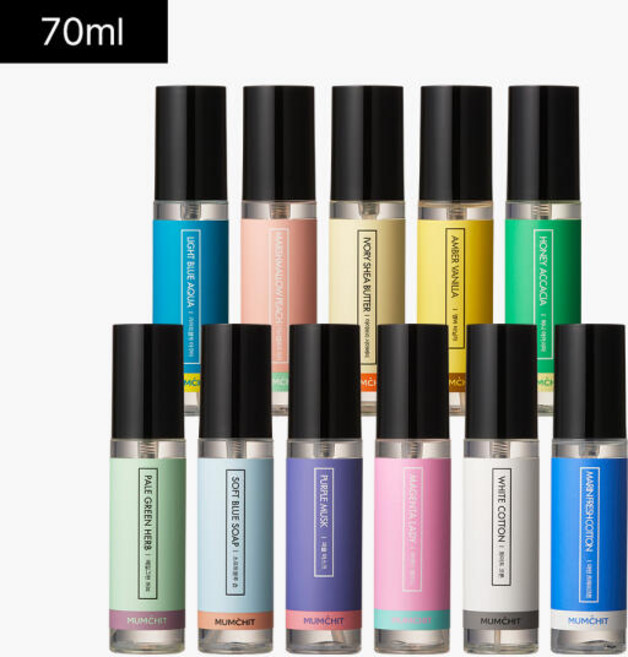 아트박스/멈칫 멈칫 섬유향수 70ml (11종 中 택 1), 섬유향수 아이보리시어버터70ml, 1개