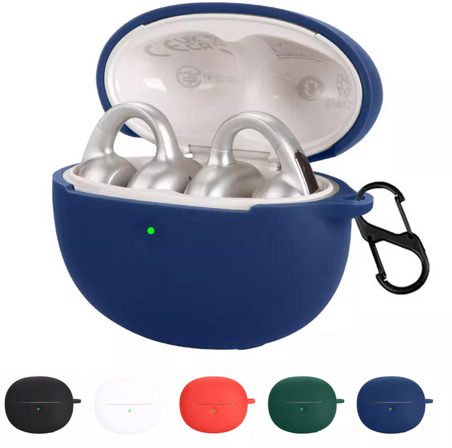 베이스어스 MC1 PRO 호환 무선 이어폰 소프트 실리콘 슬림 케이스 커버, 1개, 화이트, 베이스어스MC1 PRO전용