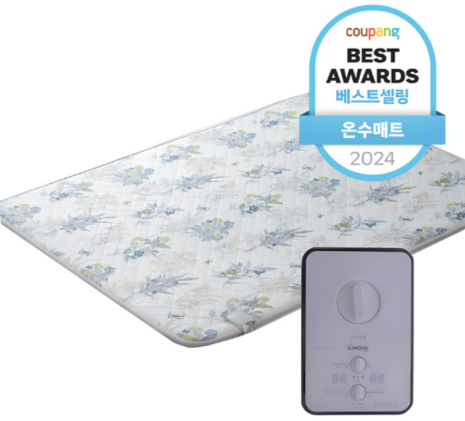 일월 숲속애 온수매트, 싱글(100 x 200 cm)