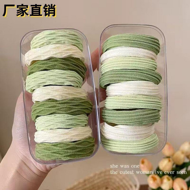 新款高彈力髮圈 橡皮筋頭繩