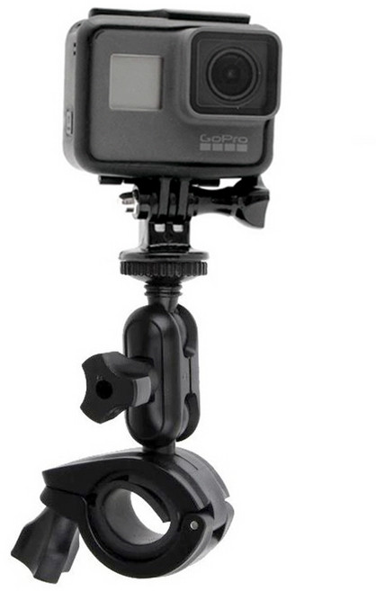 오토바이 블랙박스 마운트 거치대 고프로 액션캠 호환, 1개