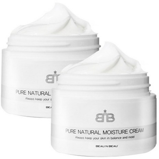 뷰앤뷰 퓨어 내추럴 모이스춰 크림, 80ml, 2개