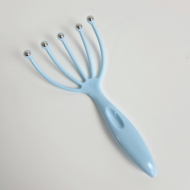 핸디 구슬 두피 마사지기 3P, 단품, 1세트