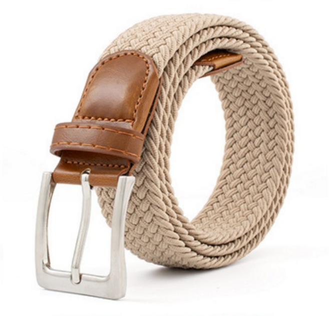 Kalewanshen 데일리 캐주얼 스판 탄성벨트