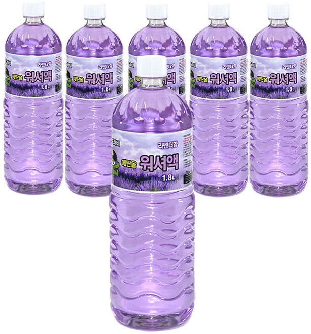 산도깨비 에탄올 워셔액 1.8L 6개입 all*81765za, 1개