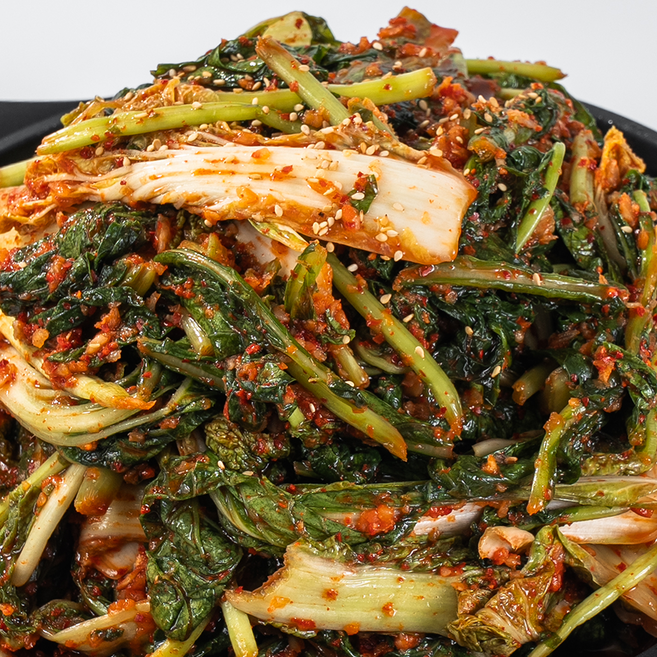 [당일제조] 국산 전라도식 열무얼갈이 김치 바로담근 신선한 맛, 5kg, 1개