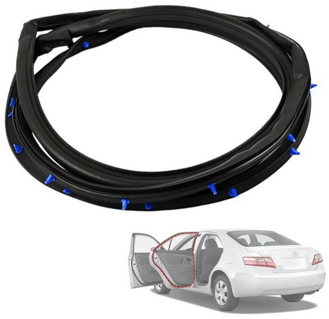 Magimaker Rear Left Door Weather Strip Seal Rubber Fit for Toyota Camry 2006 2007 2008 2009 2010 2