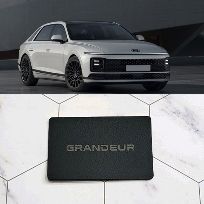 그랜저GN7 NFC 카드키 가죽 커버, 1개